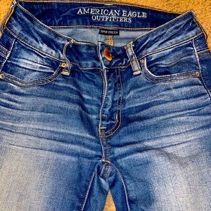 American Eagle jeans size 0 Regular. Excellent condition.